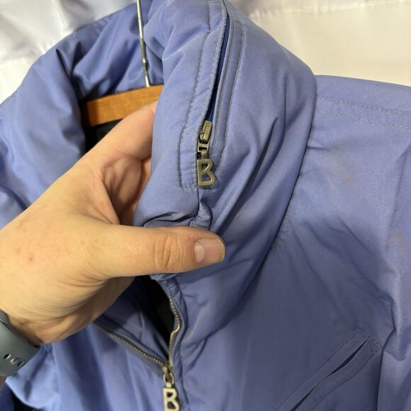 VTG Bogner One Piece Zip Periwinkle Blue Ski Snow Suit Size 6 Retro Made In USA - Picture 8 of 16
